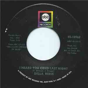 Della Reese - I Heard You Cried Last Night mp3 album