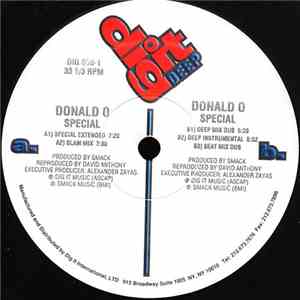 Donald O - Special mp3 album