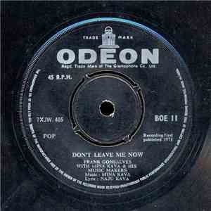 Frank Gonsalves / Narcissa Rodrigues - Don't Leave Me Now / Butter Me Not My Honey mp3 album
