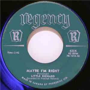 Little Richard - Maybe I'm Right / I Love My Baby mp3 album