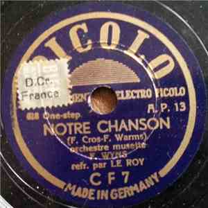 Orchestre Musette F. Wyns / Gerbel - Notre Chanson / Les Boeufs mp3 album