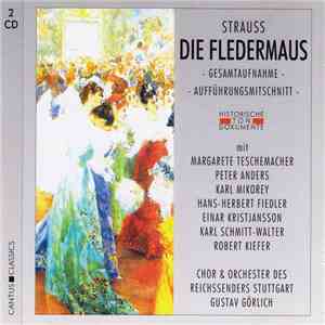 Strauß, Görlich - Die Fledermaus | Gesamtaufnahme 1938 mp3 album