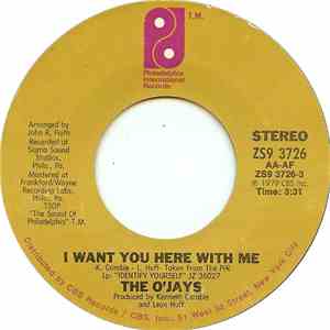 The O'Jays - I Want You Here With Me mp3 album