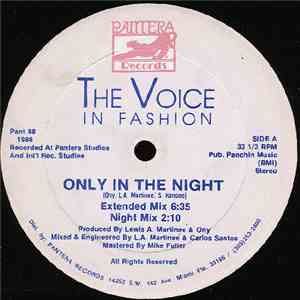 The Voice In Fashion - Only In The Night mp3 album