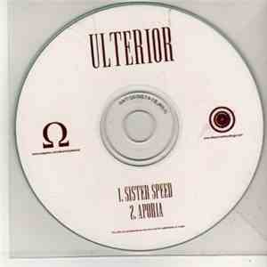 Ulterior - Sister Speed / Aporia Promo mp3 album
