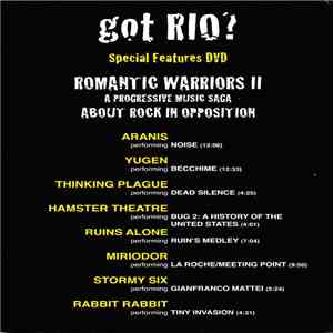 Various - Got RIO? Romantic Warriors II Special Features DVD [A Progressive Music Saga About Rock In Opposition] mp3 album