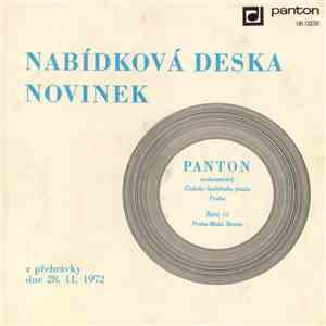 Various - Nabídková Deska Novinek Z Přehrávky Dne 28. 11. 1972 mp3 album