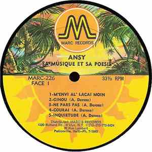 Ansy - Sa Musique Et Sa Poésie mp3 album