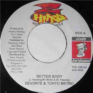 Devonte & Tonto Metro - Better Body mp3 album