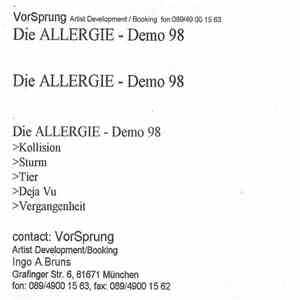Die Allergie - Demo 98 mp3 album