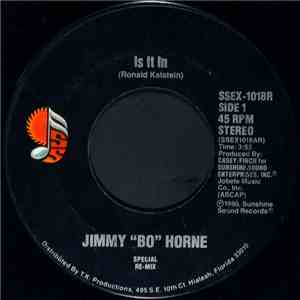 Jimmy "Bo" Horne - Is It In (Special Re-Mix) mp3 album