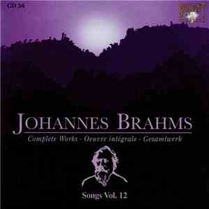 Johannes Brahms - Songs Vol. 12 mp3 album