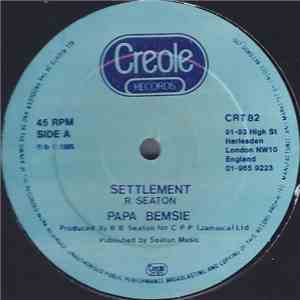 Papa Bemsie - Settlement / Mi Can't Fail mp3 album
