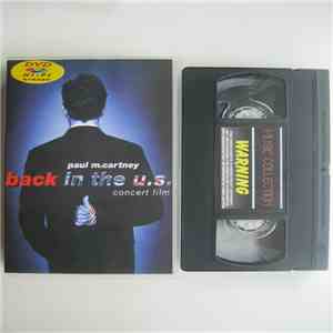Paul McCartney - Back In The U.S. mp3 album
