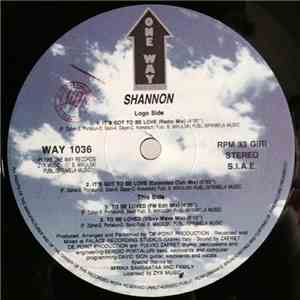 Shannon - It's Got To Be Love mp3 album