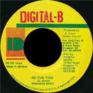 Spragga Benz - No Fun Ting mp3 album