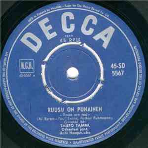 Taisto Tammi - Ruusu On Punainen mp3 album