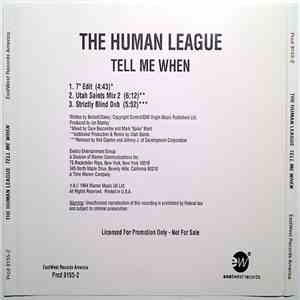 The Human League - Tell Me When mp3 album