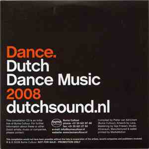 Various - Dance. Dutch Dance Music 2008 mp3 album
