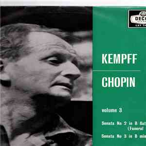 Wilhelm Kempff, Chopin - Wilhelm Kempff Plays Chopin-Vol.3 mp3 album