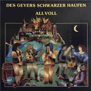 Des Geyers Schwarzer Haufen - All Voll mp3 album