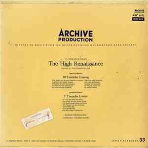 Hans Leo Hassler / Leonhard Lechner - Berliner Motettenchor, Günther Arndt - 10 Teutsche Gesang / 7 Teutsche Lieder mp3 album