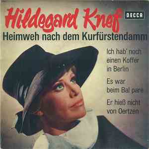 Hildegard Knef - Heimweh Nach Dem Kurfurstendamm mp3 album