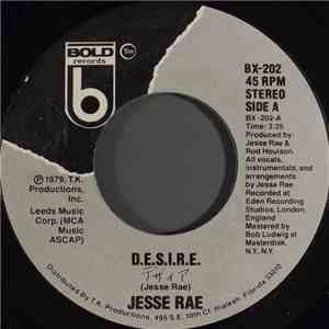 Jesse Rae - D.E.S.I.R.E. / Skydiver mp3 album