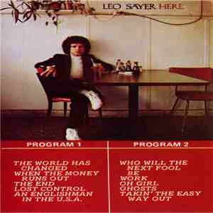 Leo Sayer - Here mp3 album