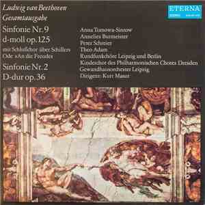 Ludwig van Beethoven, Anna Tomowa-Sintow, Annelies Burmeister, Peter Schreier, Theo Adam, Rundfunkchor Leipzig, Rundfunkchor Berlin, Kinderchor Des Philharmonischen Chores Dresden, Gewandhausorchester Leipzig Dirigent: Kurt Masur - Sinfonie Nr. 9 D-moll O mp3 album