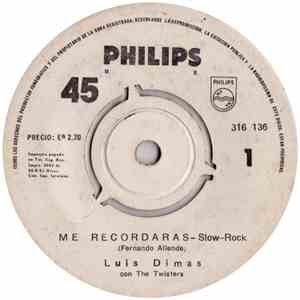 Luis Dimas Con The Twisters - Me Recordarás / Caprichito mp3 album
