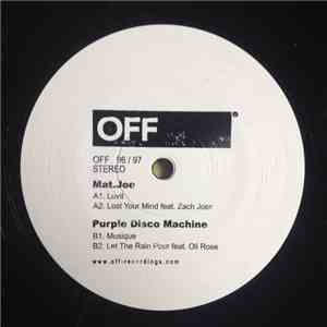 Mat.Joe, Purple Disco Machine - Luvit Musique mp3 album