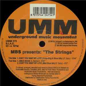 MBS Presents The Strings - Don't You Want My Love / Disco Boom mp3 album