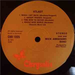 Mick Abrahams Band - At Last mp3 album