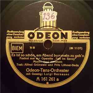 Odeon-Tanz-Orchester - Es Ist So Schön, Am Abend Bummeln Zu Geh'n / Tangolita mp3 album