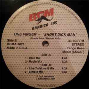 One Finger - Short Dick Man mp3 album