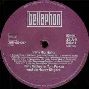 Party Orchester Tom Parkas Und Die Happy-Singers - Party Highlights - 122 Stimmungsknüller Für Ihre Party mp3 album