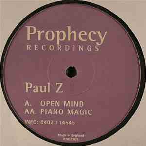 Paul Z - Open Mind / Piano Magic mp3 album