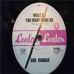 Rod Dunbar - What Do You Want From Me mp3 album