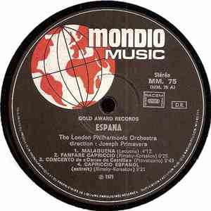 The London Philharmonic Orchestra - España mp3 album