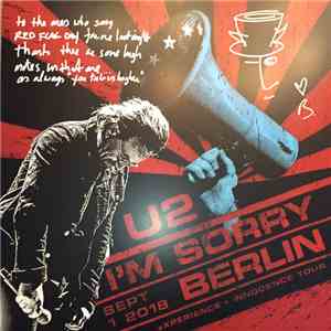 U2 - I’m Sorry Berlin mp3 album