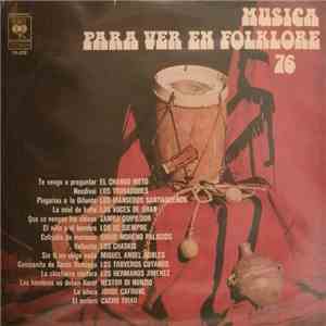 Various - Musica Para Ver En Folklore 76 mp3 album