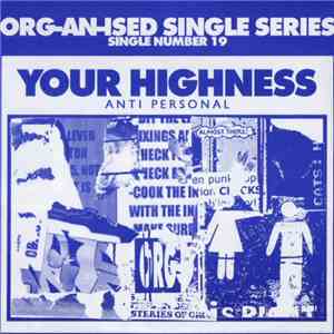 Your Highness - Anti Personal mp3 album