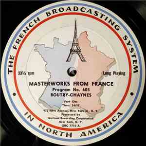 Boutry - Chaynes / Louis Couperin - Masterworks From France mp3 album