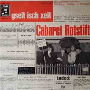Cabaret Rotstift - Gseit Isch Xeit mp3 album