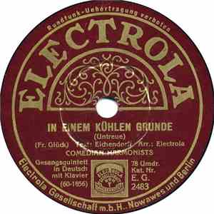 Comedian Harmonists - In Einem Kühlen Grunde / Sah Ein Knab' Ein Röslein Stehn mp3 album