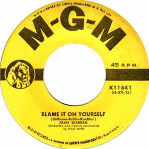 Fran Warren - Blame It On Yourself / Empty Chair mp3 album