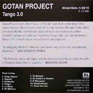 Gotan Project - Tango 3.0 mp3 album