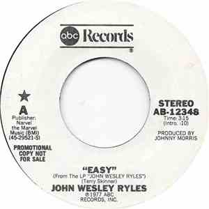 John Wesley Ryles - Easy mp3 album