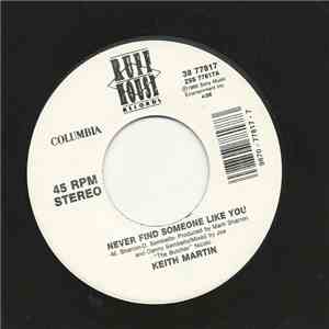 Keith Martin - Never Find Someone Like You mp3 album